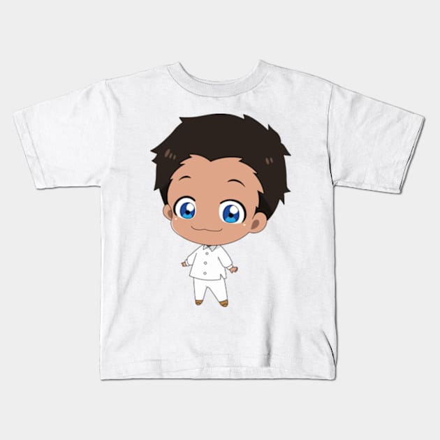 Chibi Phil Kids T-Shirt by katelin1